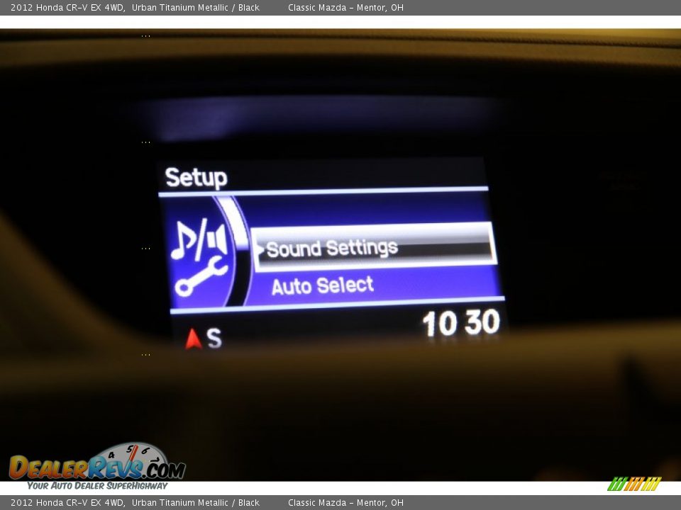 2012 Honda CR-V EX 4WD Urban Titanium Metallic / Black Photo #10