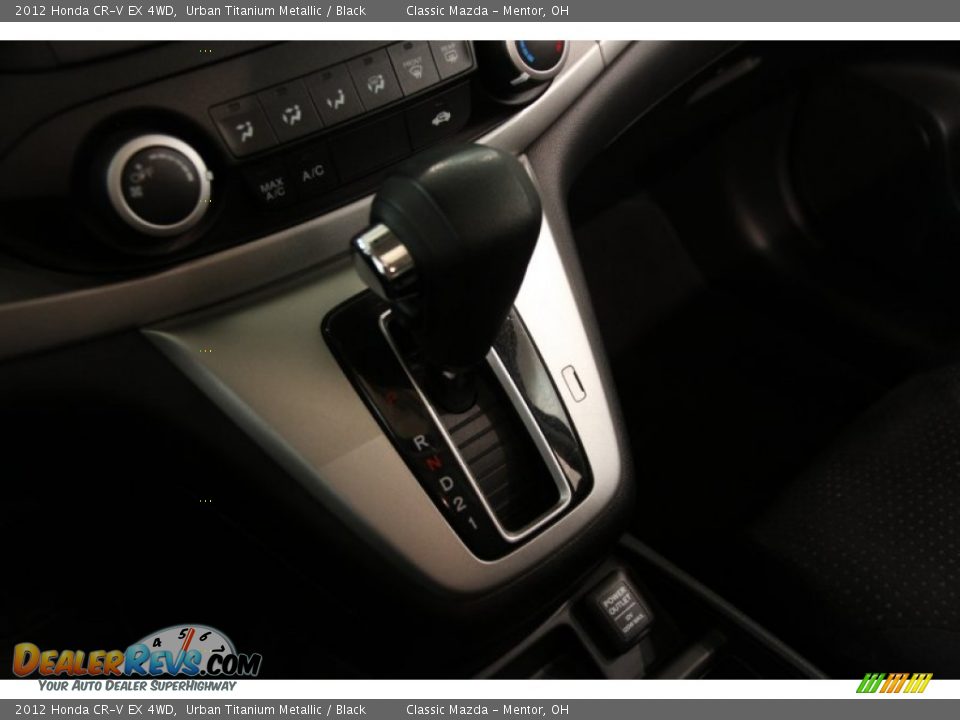 2012 Honda CR-V EX 4WD Urban Titanium Metallic / Black Photo #11