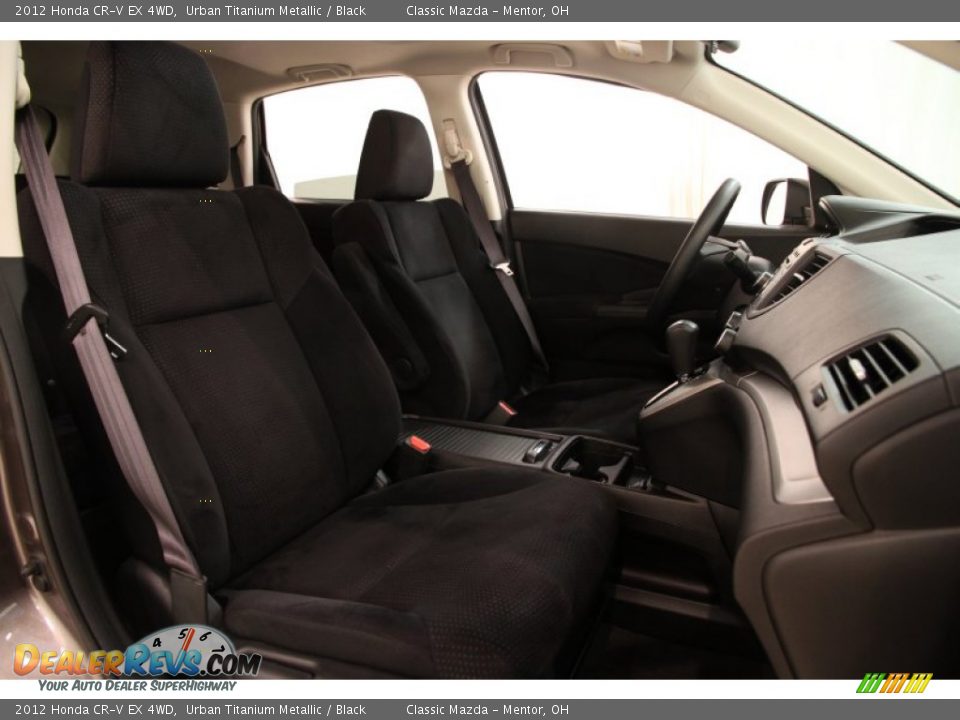 2012 Honda CR-V EX 4WD Urban Titanium Metallic / Black Photo #14