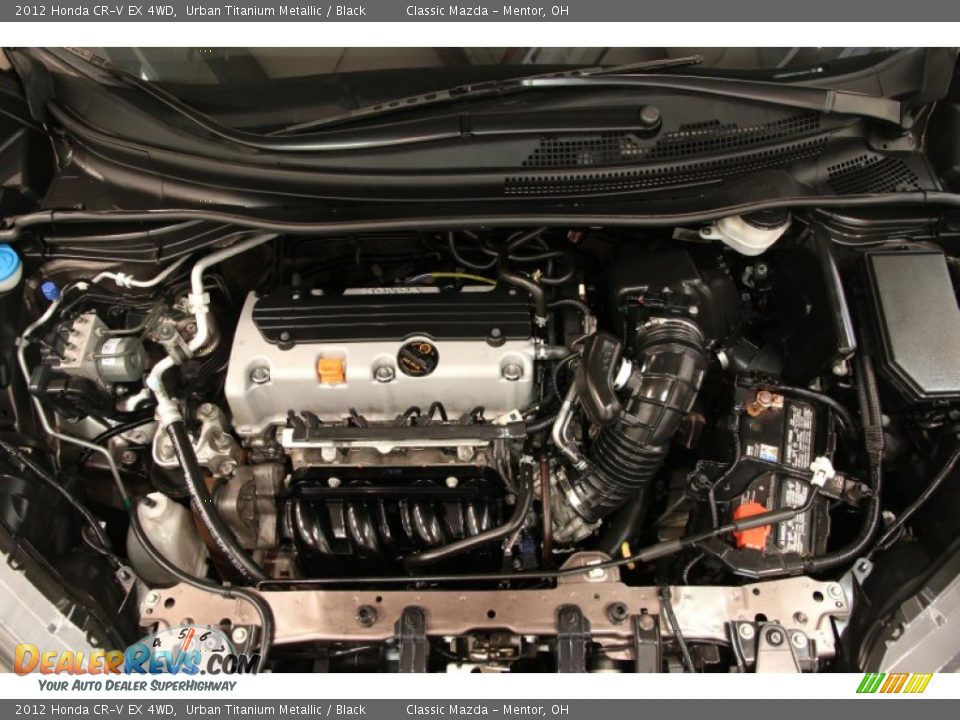 2012 Honda CR-V EX 4WD Urban Titanium Metallic / Black Photo #18