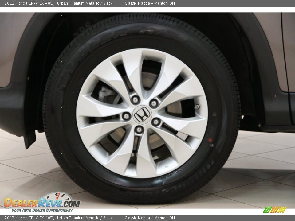 2012 Honda CR-V EX 4WD Urban Titanium Metallic / Black Photo #19