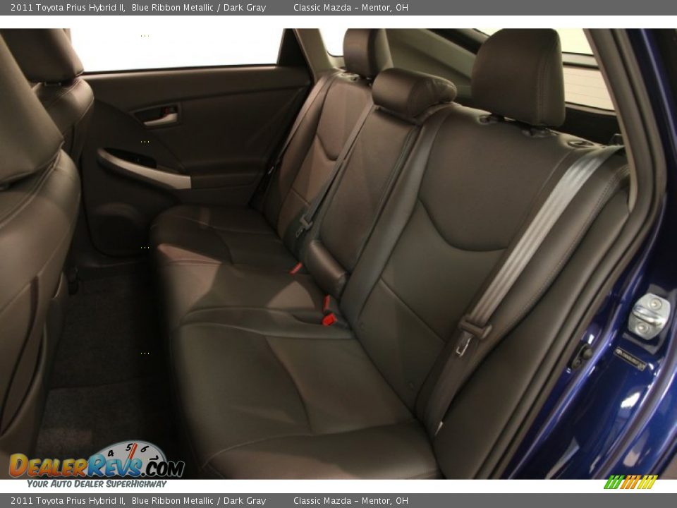 2011 Toyota Prius Hybrid II Blue Ribbon Metallic / Dark Gray Photo #12