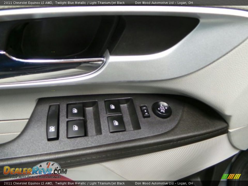 2011 Chevrolet Equinox LS AWD Twilight Blue Metallic / Light Titanium/Jet Black Photo #14