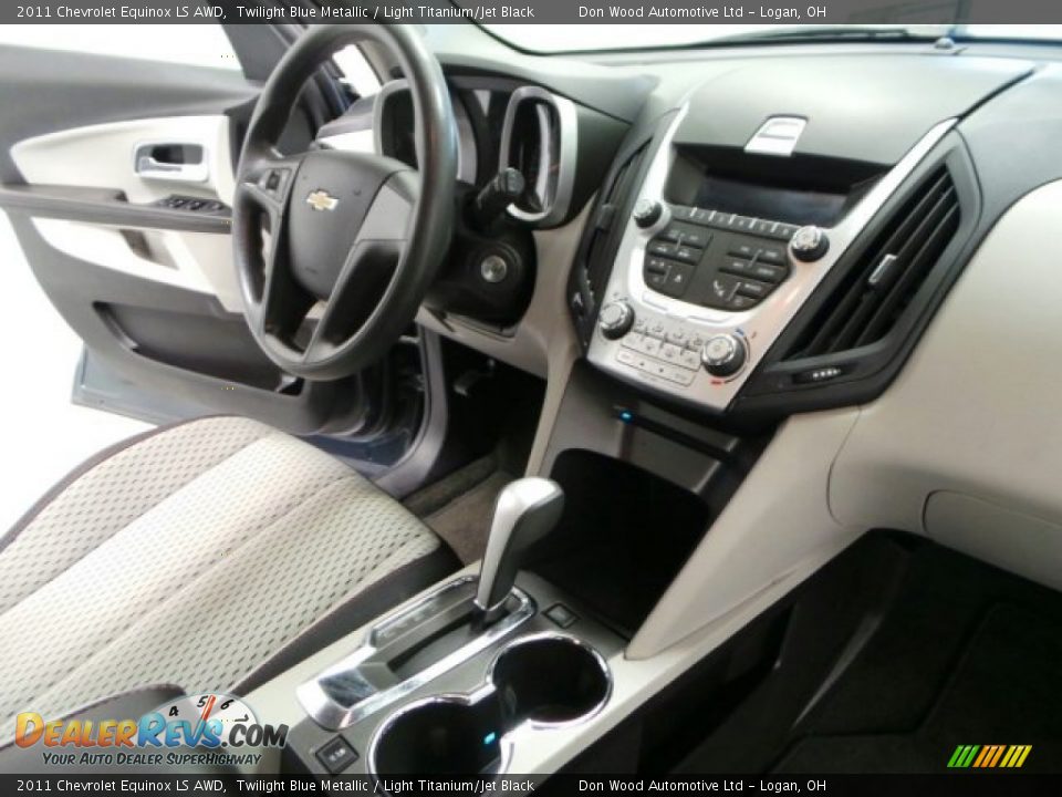 2011 Chevrolet Equinox LS AWD Twilight Blue Metallic / Light Titanium/Jet Black Photo #19