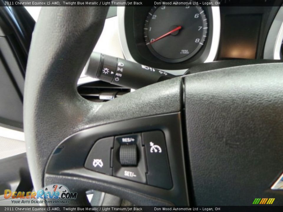 2011 Chevrolet Equinox LS AWD Twilight Blue Metallic / Light Titanium/Jet Black Photo #21
