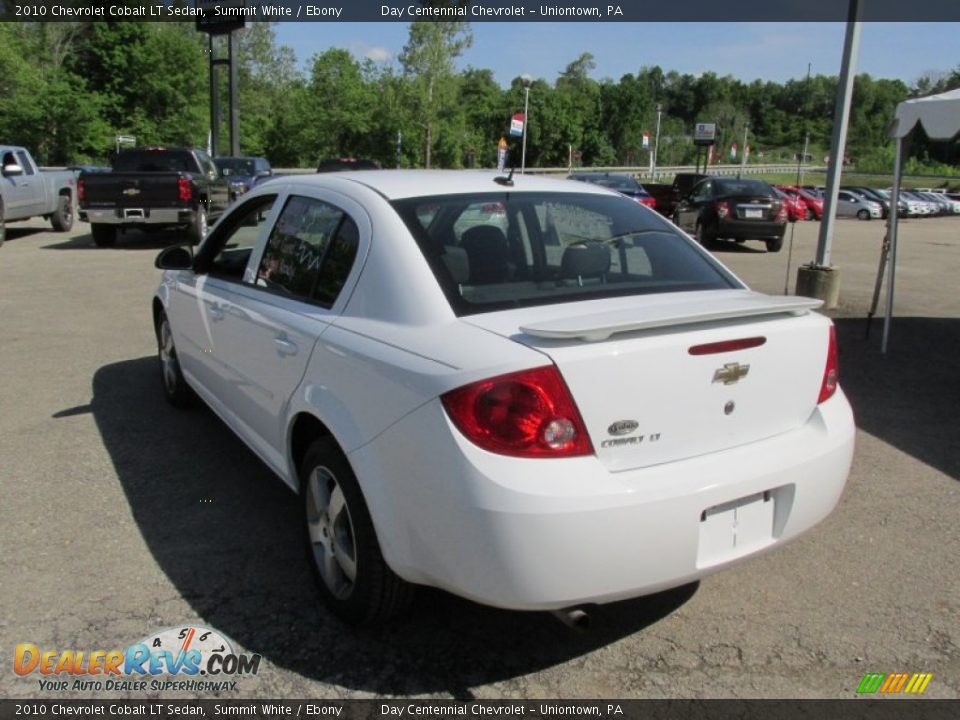 2010 Chevrolet Cobalt LT Sedan Summit White / Ebony Photo #4