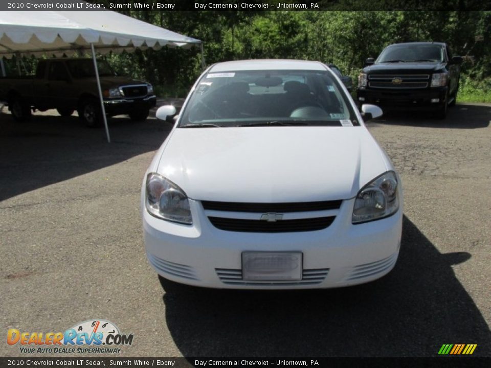 2010 Chevrolet Cobalt LT Sedan Summit White / Ebony Photo #8