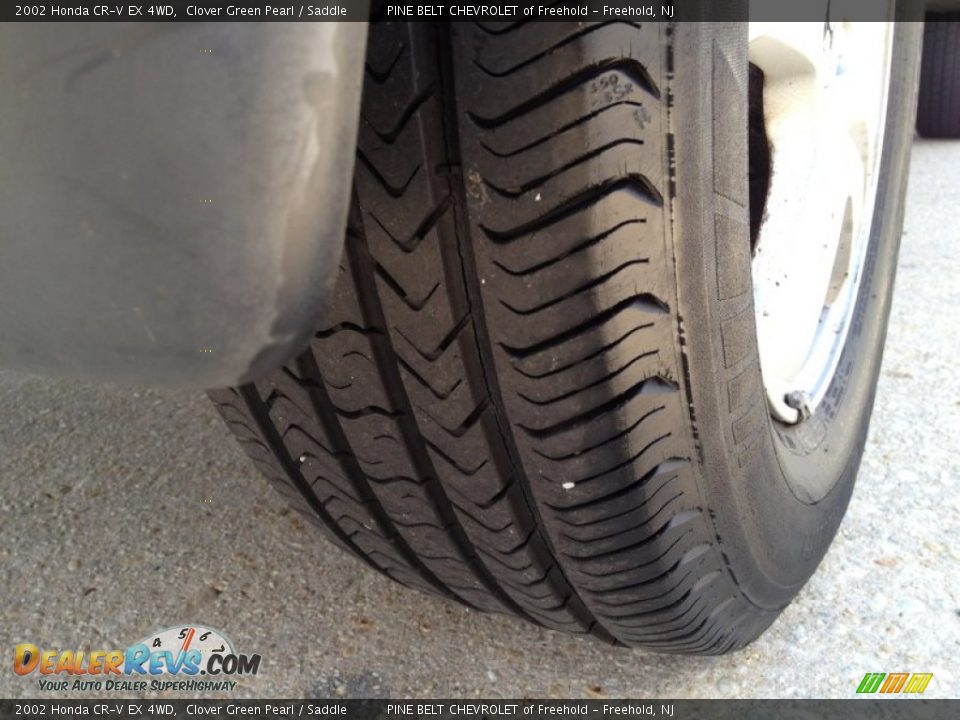 2002 Honda CR-V EX 4WD Clover Green Pearl / Saddle Photo #20