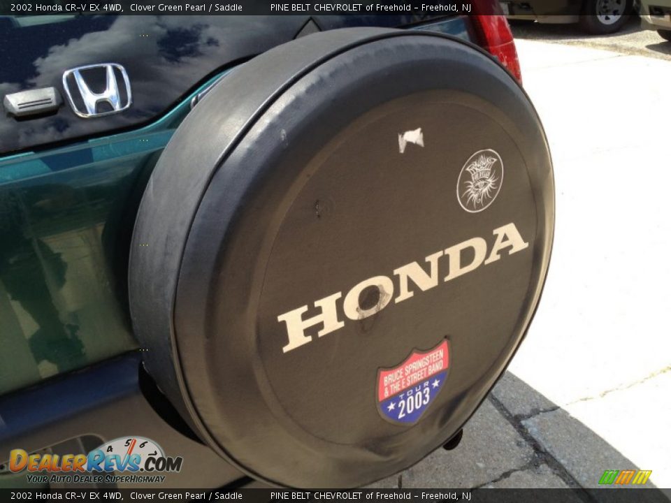2002 Honda CR-V EX 4WD Clover Green Pearl / Saddle Photo #22