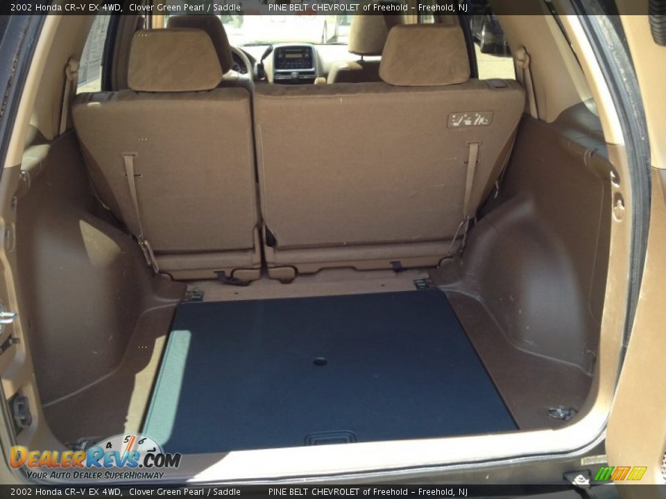 2002 Honda CR-V EX 4WD Clover Green Pearl / Saddle Photo #23