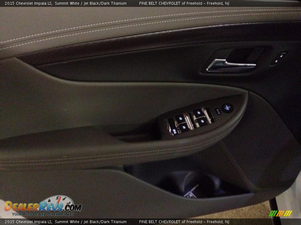 2015 Chevrolet Impala LS Summit White / Jet Black/Dark Titanium Photo #8