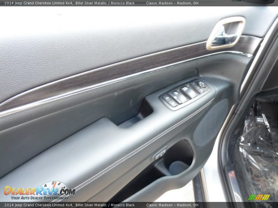 2014 Jeep Grand Cherokee Limited 4x4 Billet Silver Metallic / Morocco Black Photo #3