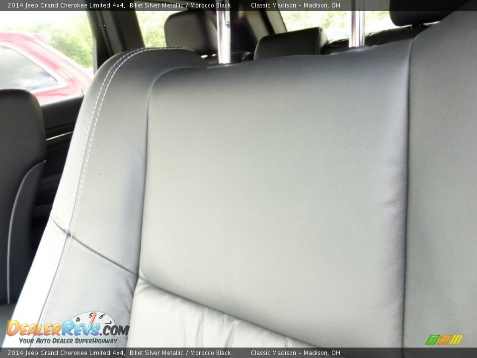 2014 Jeep Grand Cherokee Limited 4x4 Billet Silver Metallic / Morocco Black Photo #5