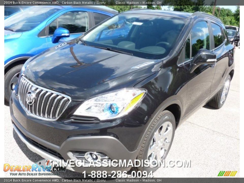 2014 Buick Encore Convenience AWD Carbon Black Metallic / Ebony Photo #1