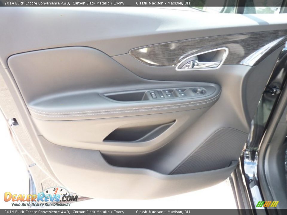 2014 Buick Encore Convenience AWD Carbon Black Metallic / Ebony Photo #3