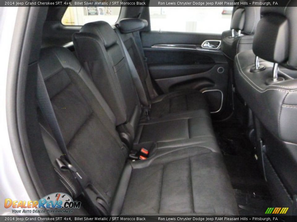 Rear Seat of 2014 Jeep Grand Cherokee SRT 4x4 Photo #11