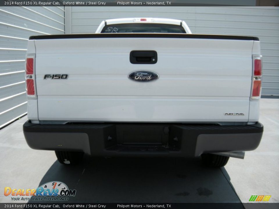 2014 Ford F150 XL Regular Cab Oxford White / Steel Grey Photo #5