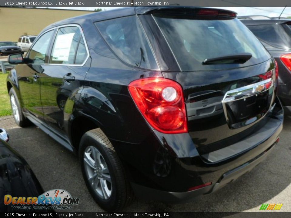 Black 2015 Chevrolet Equinox LS Photo #2
