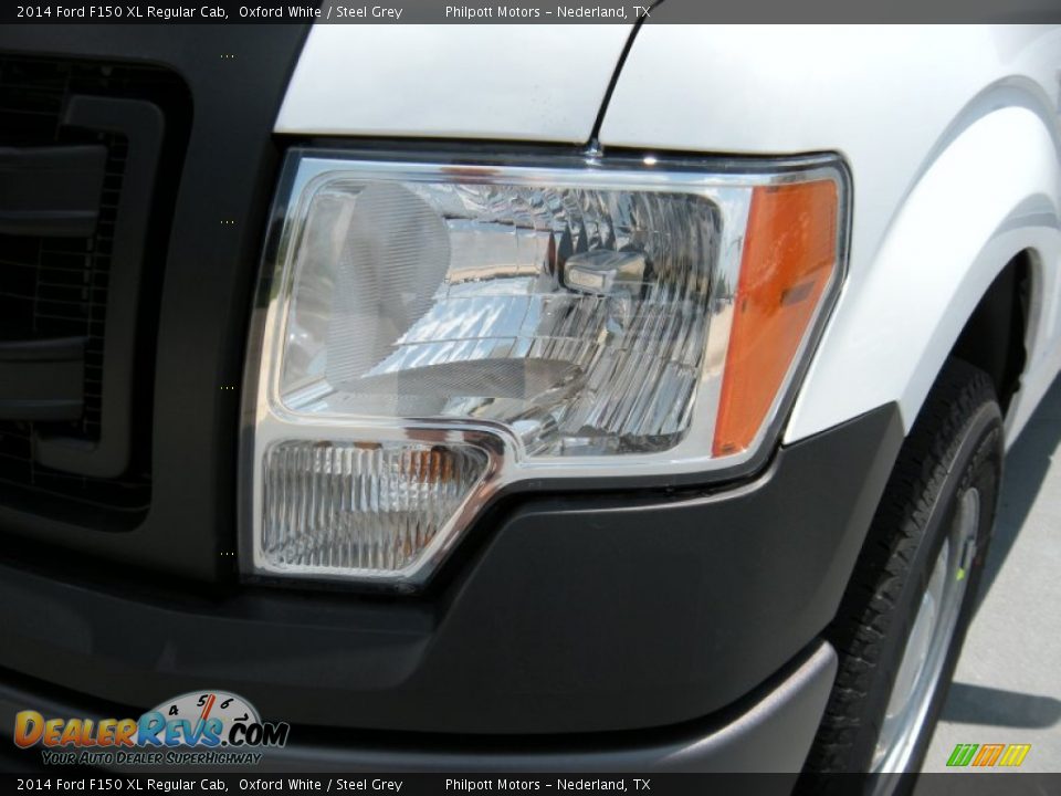 2014 Ford F150 XL Regular Cab Oxford White / Steel Grey Photo #9