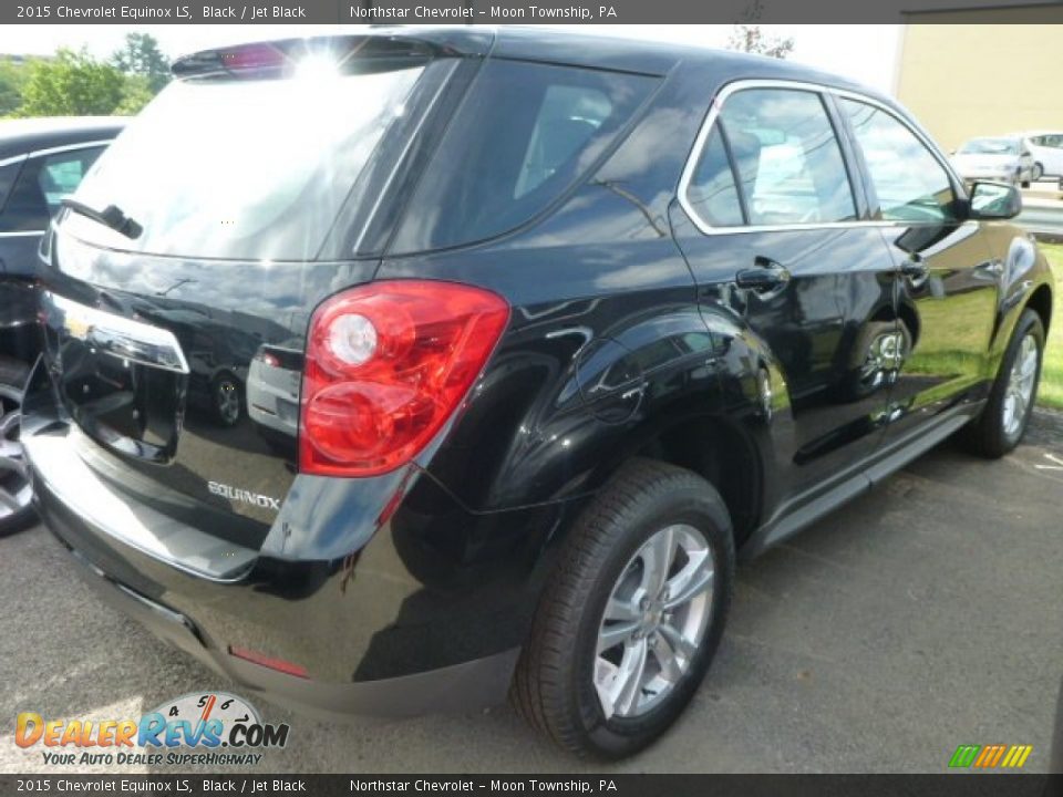 2015 Chevrolet Equinox LS Black / Jet Black Photo #4
