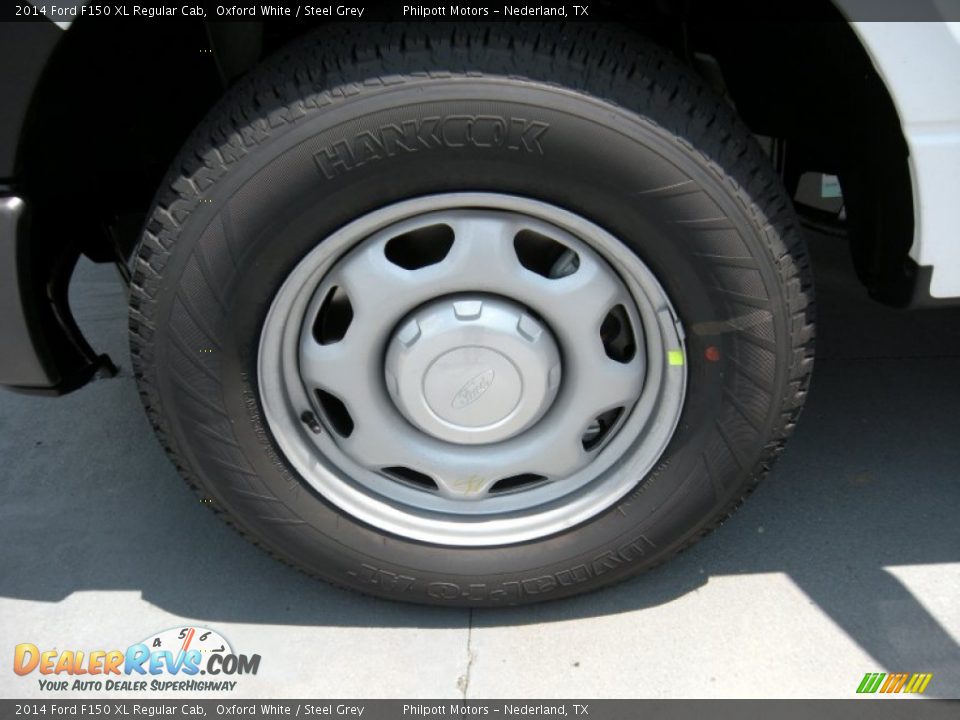 2014 Ford F150 XL Regular Cab Oxford White / Steel Grey Photo #11