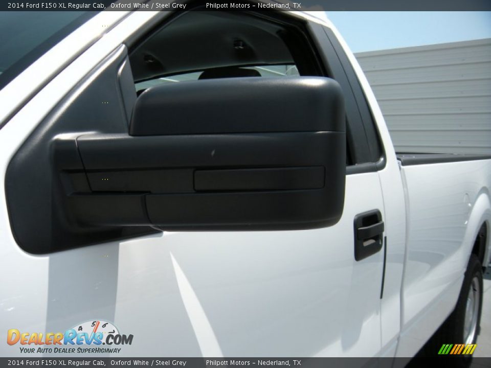 2014 Ford F150 XL Regular Cab Oxford White / Steel Grey Photo #12