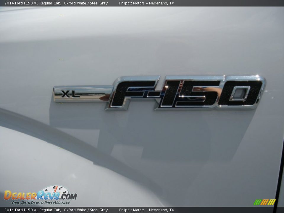 2014 Ford F150 XL Regular Cab Oxford White / Steel Grey Photo #13