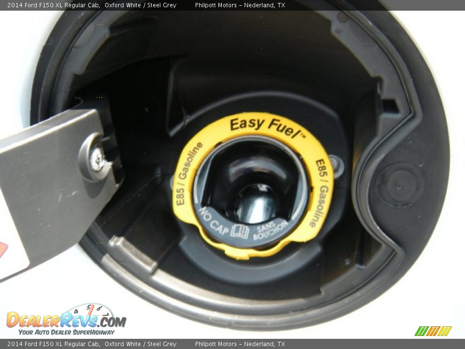 2014 Ford F150 XL Regular Cab Oxford White / Steel Grey Photo #14