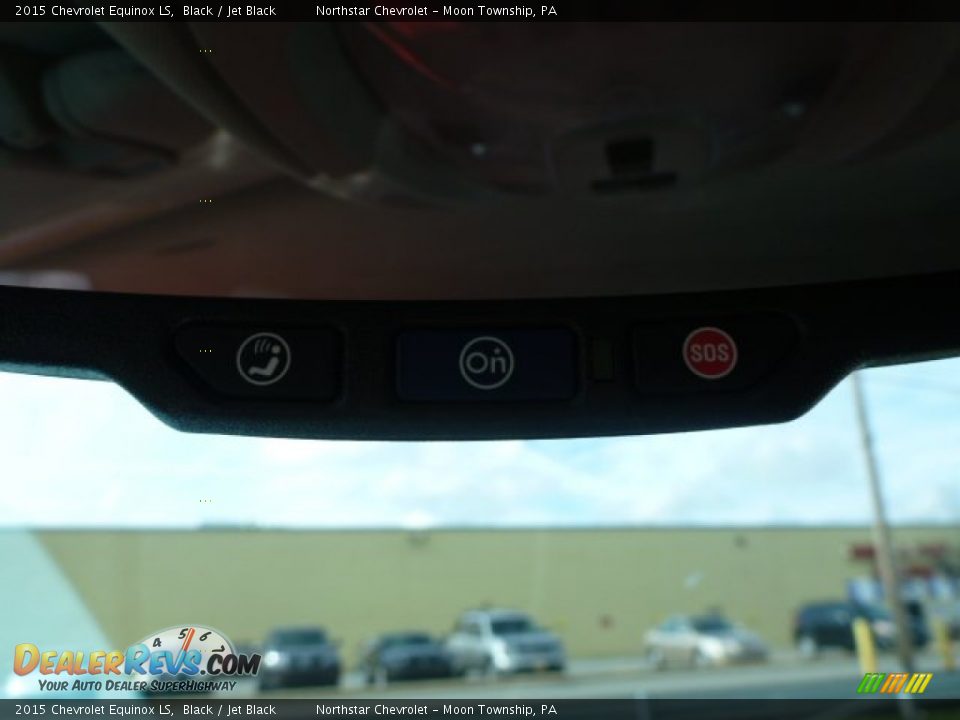 2015 Chevrolet Equinox LS Black / Jet Black Photo #17