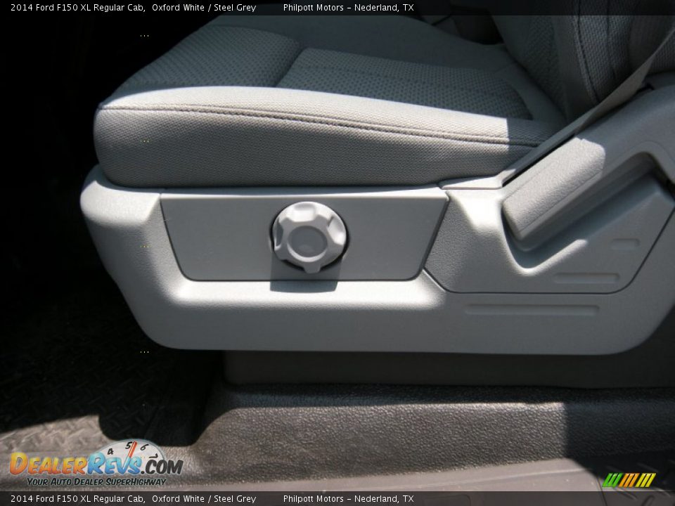 2014 Ford F150 XL Regular Cab Oxford White / Steel Grey Photo #22