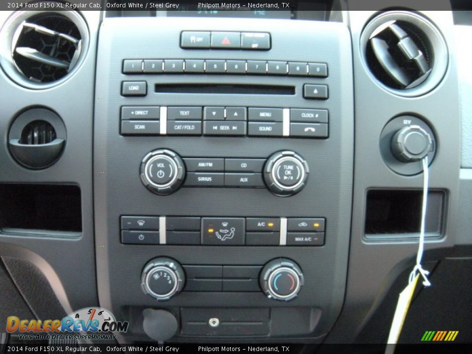 2014 Ford F150 XL Regular Cab Oxford White / Steel Grey Photo #23
