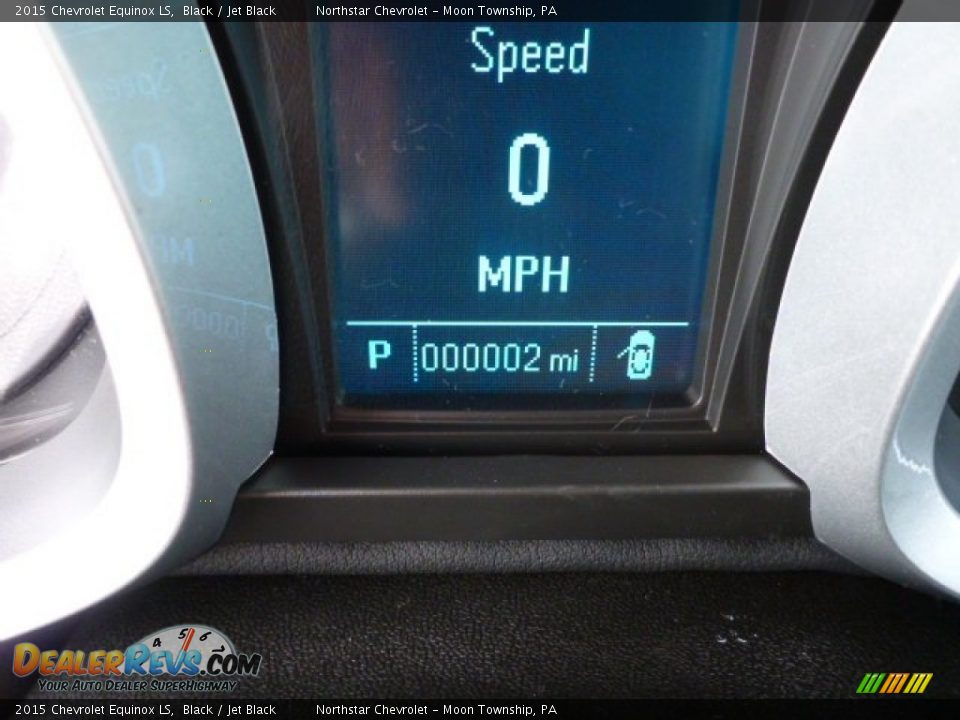 2015 Chevrolet Equinox LS Black / Jet Black Photo #20