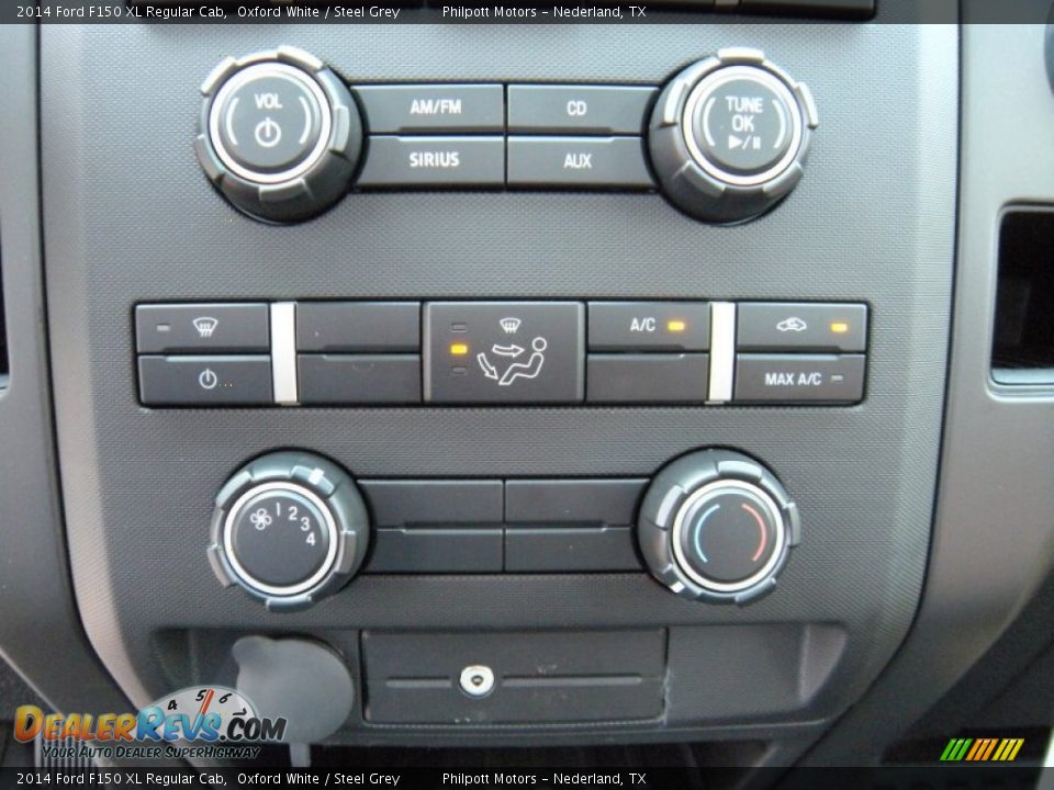 2014 Ford F150 XL Regular Cab Oxford White / Steel Grey Photo #25
