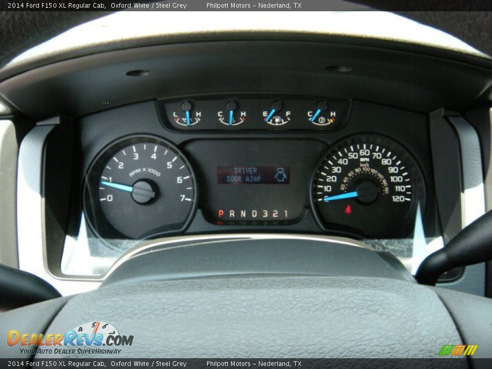 2014 Ford F150 XL Regular Cab Oxford White / Steel Grey Photo #27
