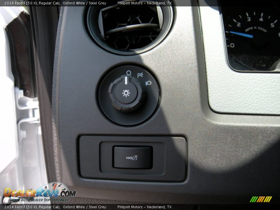 2014 Ford F150 XL Regular Cab Oxford White / Steel Grey Photo #28