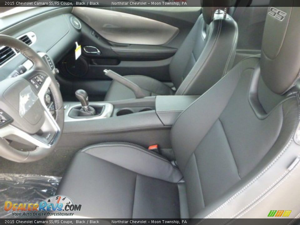 Front Seat of 2015 Chevrolet Camaro SS/RS Coupe Photo #10