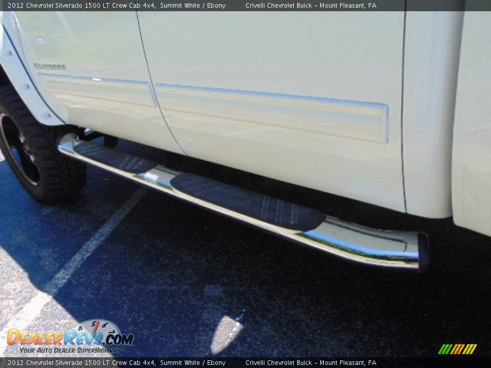 2012 Chevrolet Silverado 1500 LT Crew Cab 4x4 Summit White / Ebony Photo #4