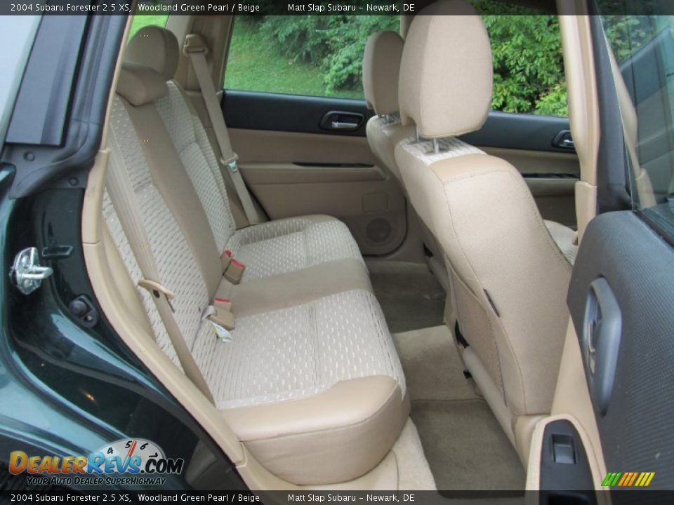 Rear Seat of 2004 Subaru Forester 2.5 XS Photo #18