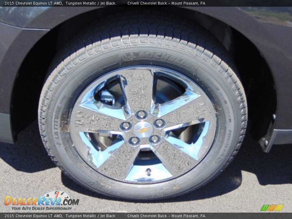 2015 Chevrolet Equinox LT AWD Tungsten Metallic / Jet Black Photo #3