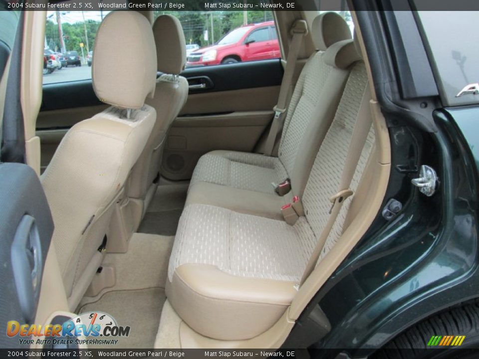 Rear Seat of 2004 Subaru Forester 2.5 XS Photo #20