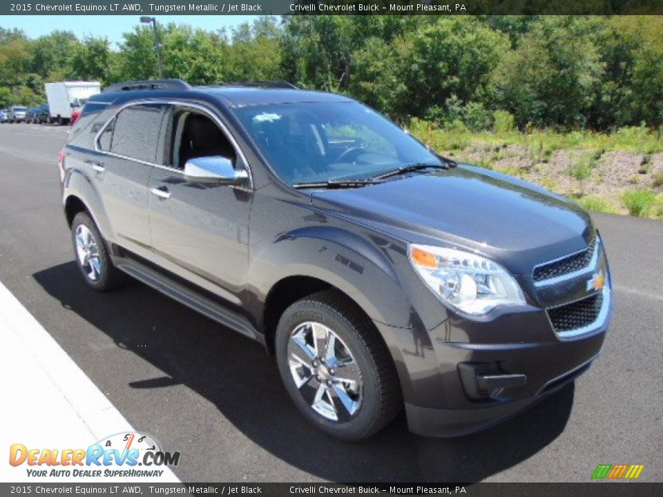 2015 Chevrolet Equinox LT AWD Tungsten Metallic / Jet Black Photo #6