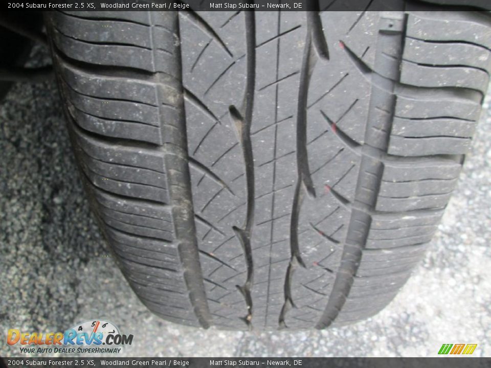 2004 Subaru Forester 2.5 XS Woodland Green Pearl / Beige Photo #22