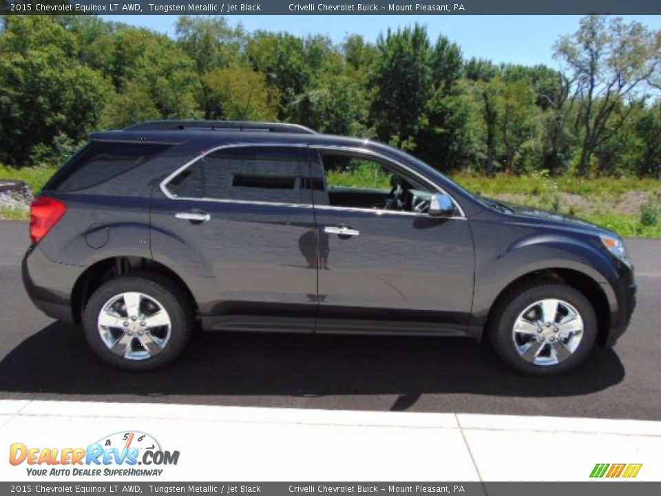 2015 Chevrolet Equinox LT AWD Tungsten Metallic / Jet Black Photo #7