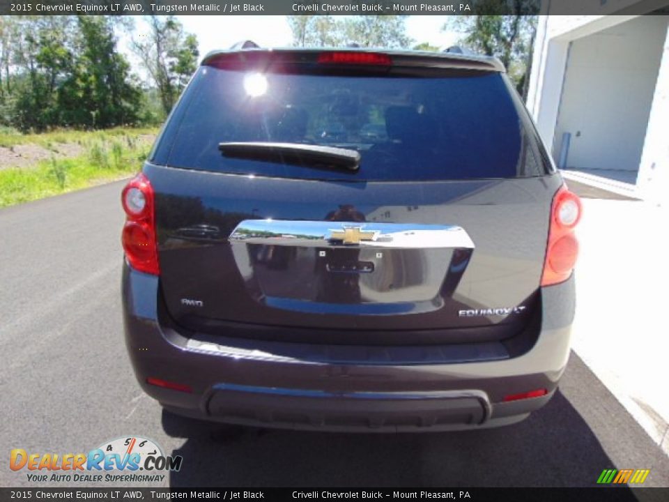 2015 Chevrolet Equinox LT AWD Tungsten Metallic / Jet Black Photo #8