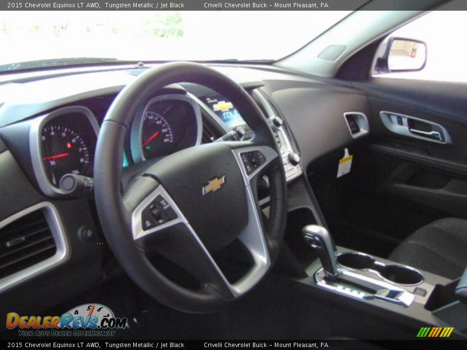 2015 Chevrolet Equinox LT AWD Tungsten Metallic / Jet Black Photo #11