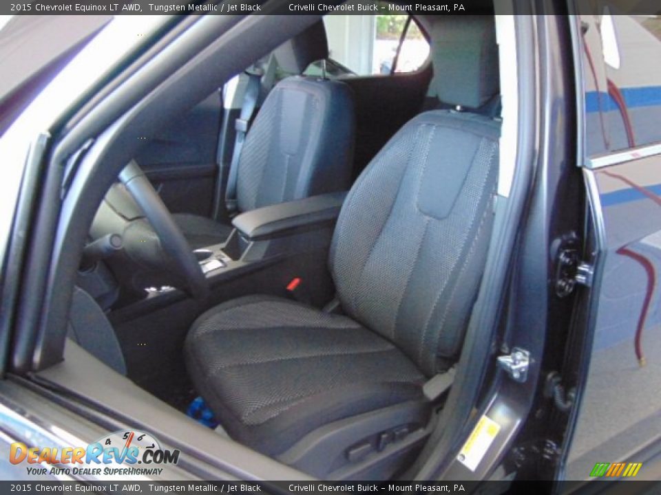2015 Chevrolet Equinox LT AWD Tungsten Metallic / Jet Black Photo #12