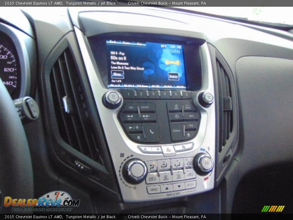 2015 Chevrolet Equinox LT AWD Tungsten Metallic / Jet Black Photo #14