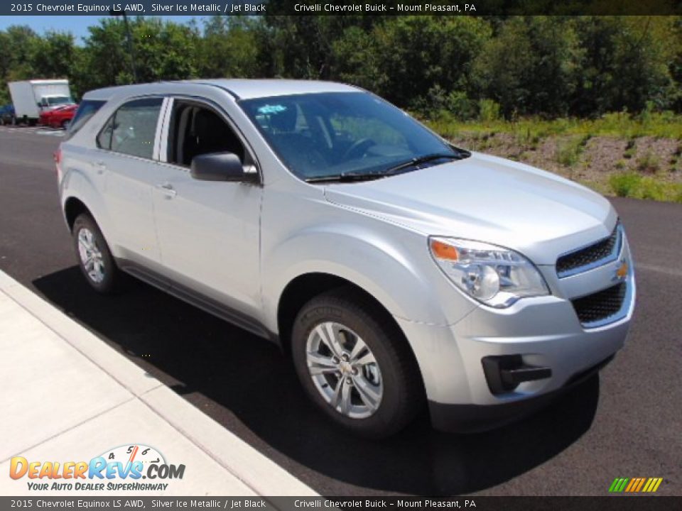 Front 3/4 View of 2015 Chevrolet Equinox LS AWD Photo #5