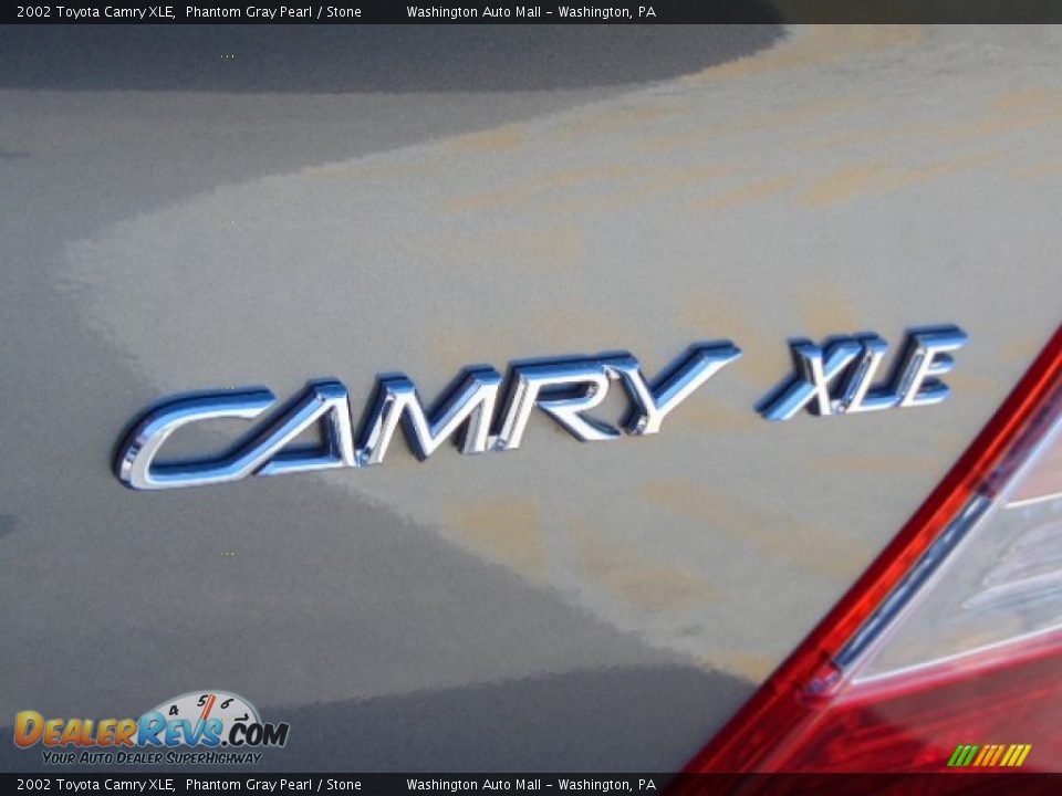 2002 Toyota Camry XLE Phantom Gray Pearl / Stone Photo #9