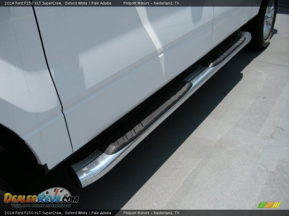 2014 Ford F150 XLT SuperCrew Oxford White / Pale Adobe Photo #12